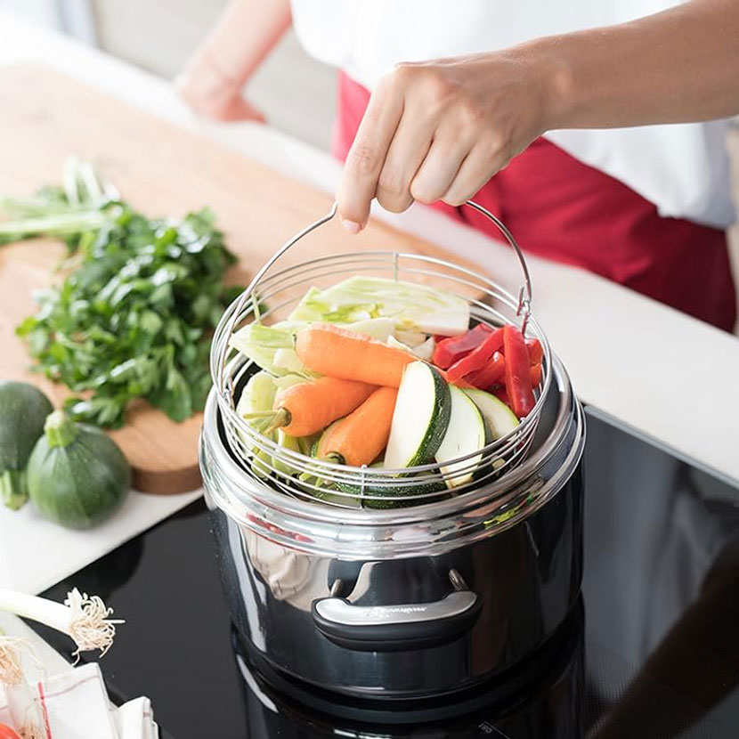 Cucinare a vapore: Cestelli e pentole per una cucina salutare